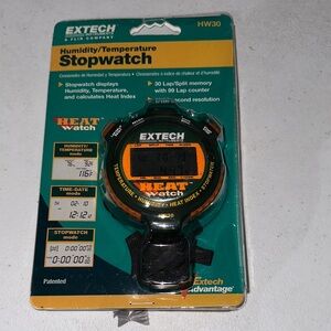 Extech HeatWatch Stopwatch with Temperature Display